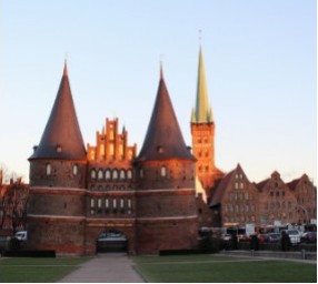 Das Holstentor in Lübeck